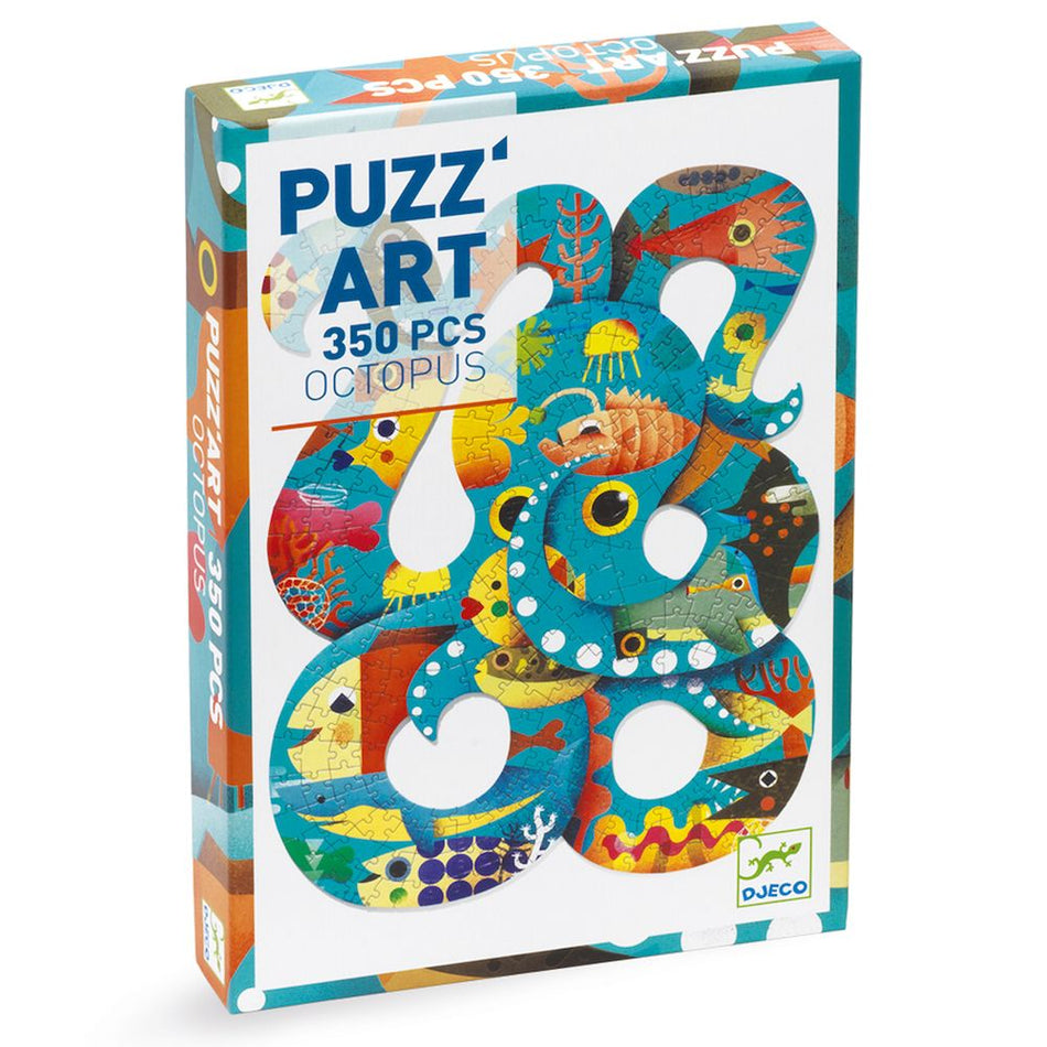 Octopus  Puzz'Art Shaped Jigsaw Puzzle