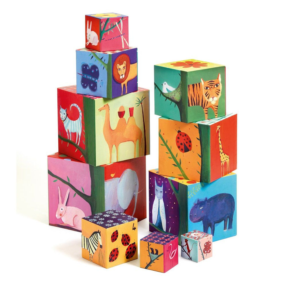 Nature & Animals Stacking Blocks