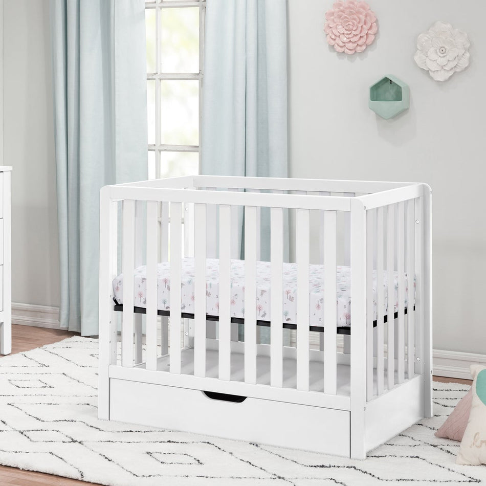 Colby Mini Crib - White