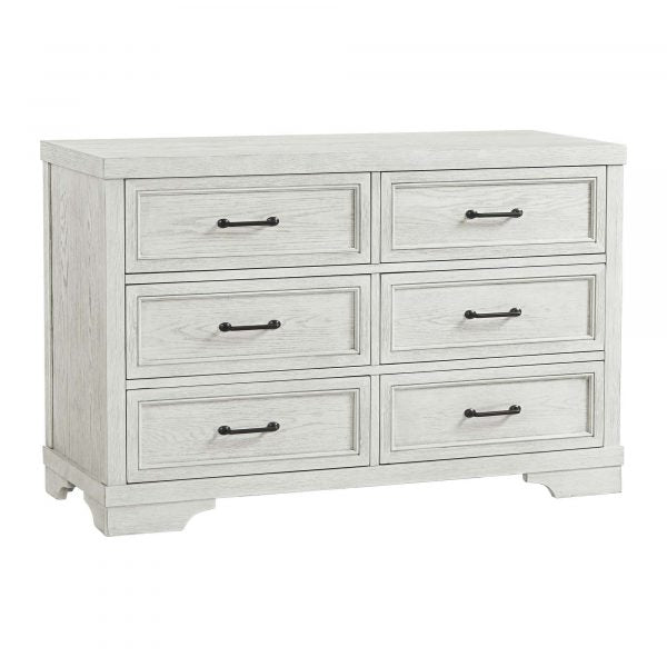 Foundry Double Dresser - White Dove