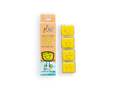 Glo Pals Light Up Cubes - Alex Yellow