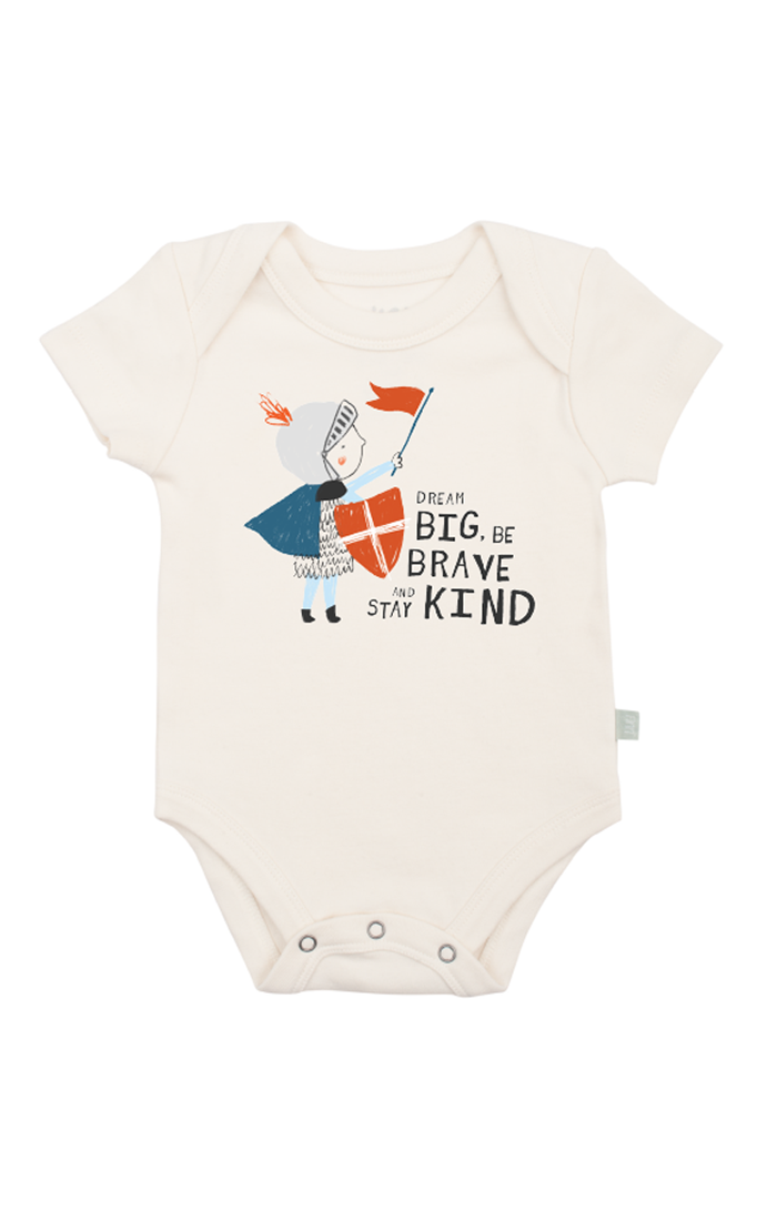 Finn + Emma Dream Big Be Kind Bodysuit in 9-12 Months