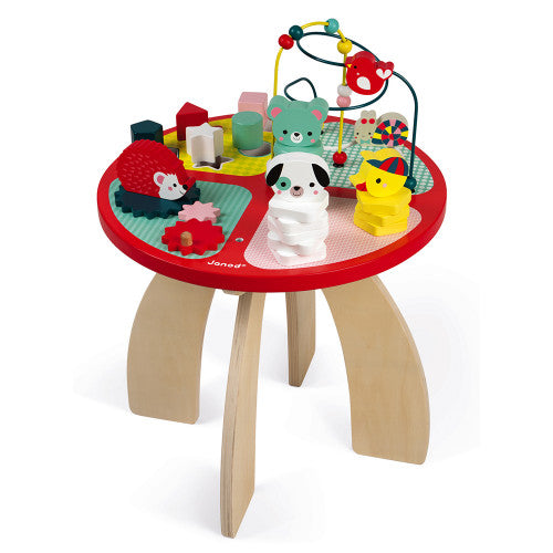 Janod Toys Baby Forest Activity Table