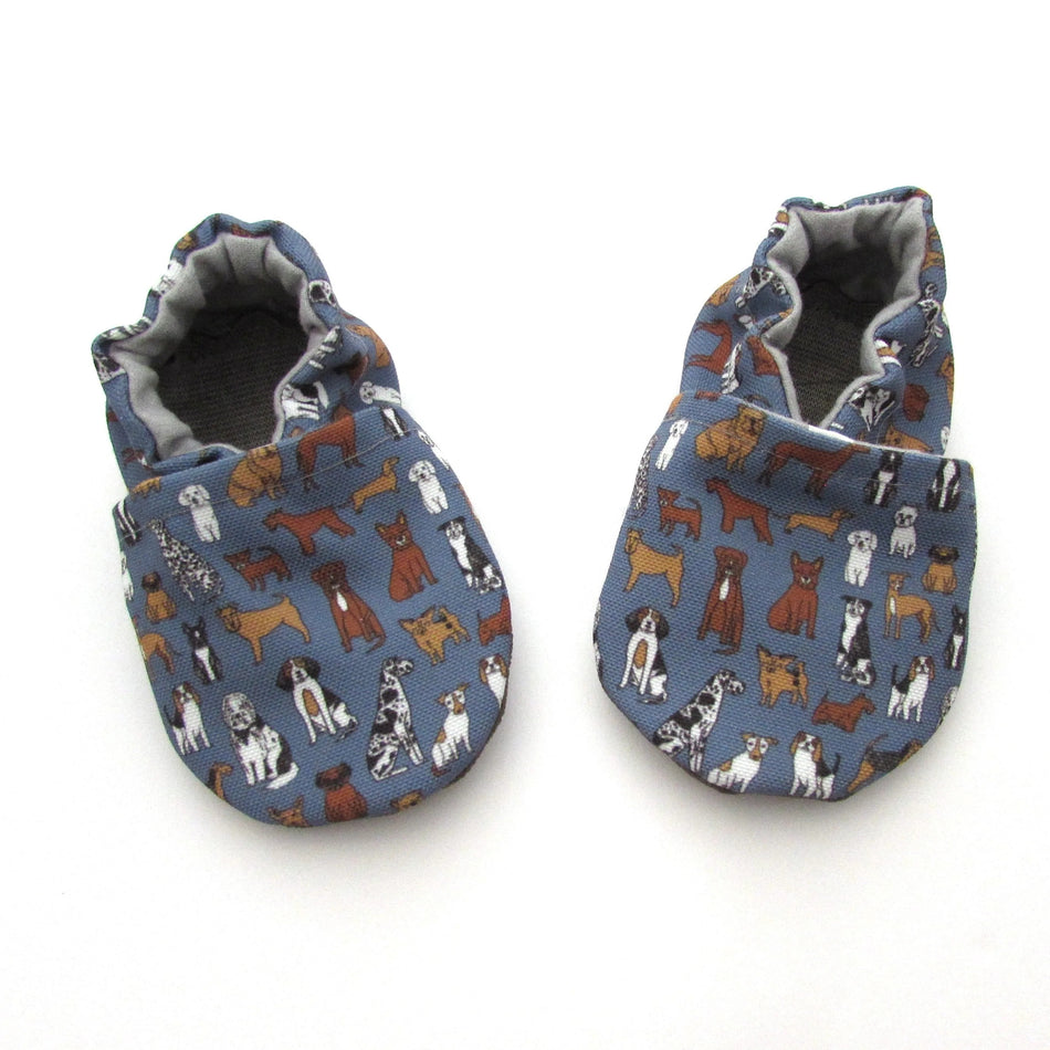 Dog Eco-Canvas Baby Shoes