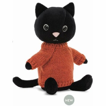 Jellycat Knitten Kitten Tangerine