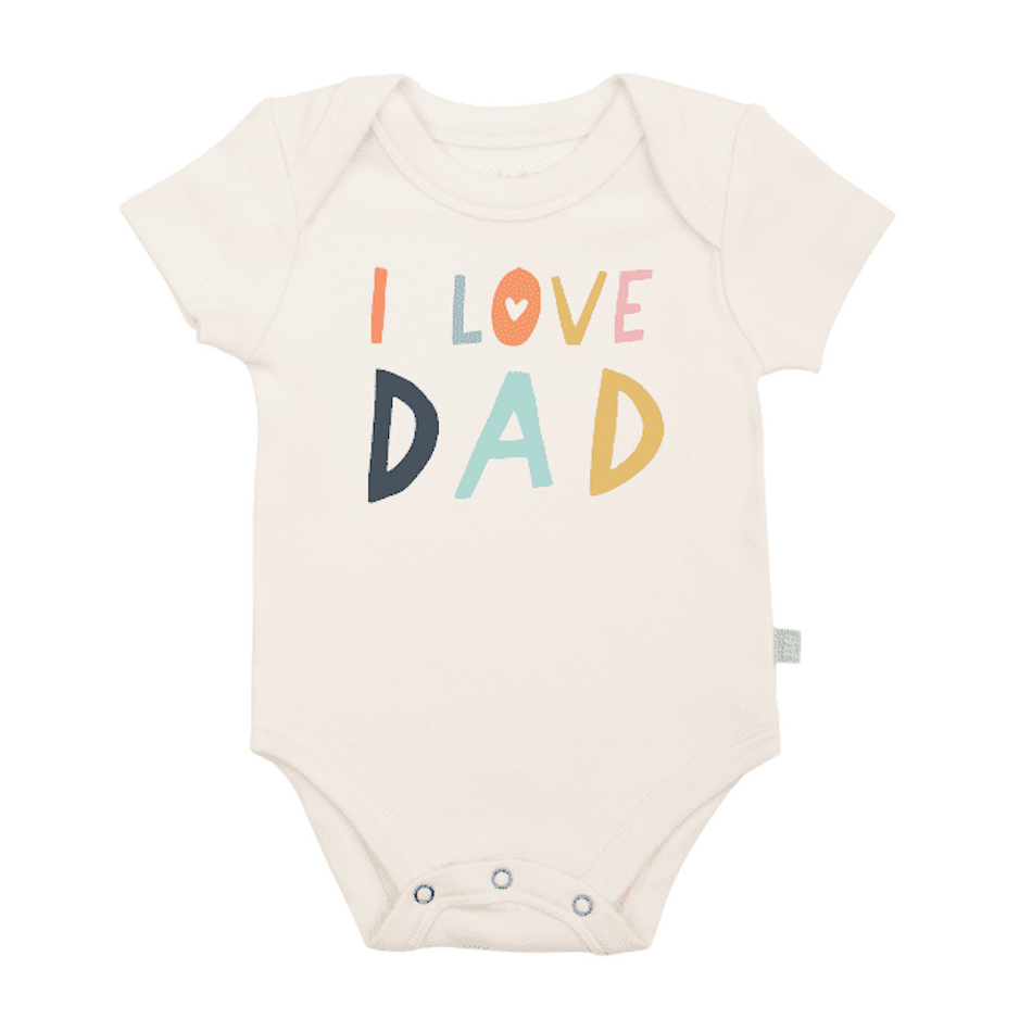 Finn & Emma I Love Dad Bodysuit - 0-3 Months