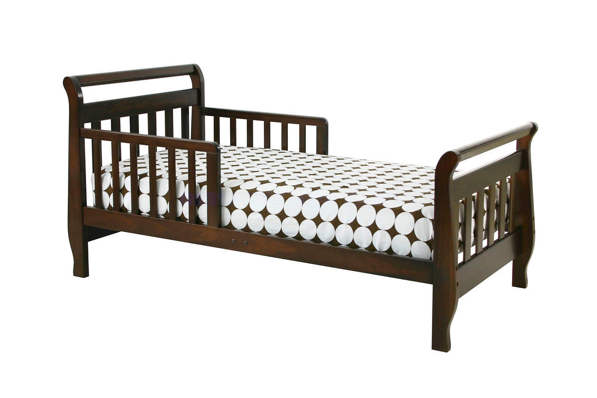 Million Dollar Baby DaVinci Sleigh Toddler Bed, Espresso