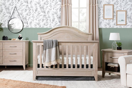 Franklin & Ben Beckett Rustic Curved Top Crib - Sandbar