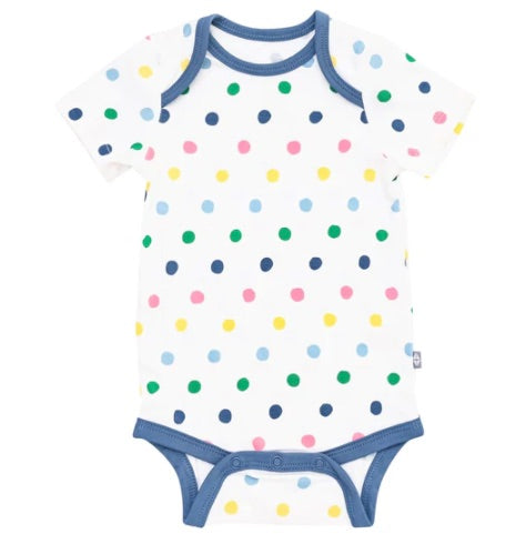 Printed Bodysuit - Spring Polka Dots