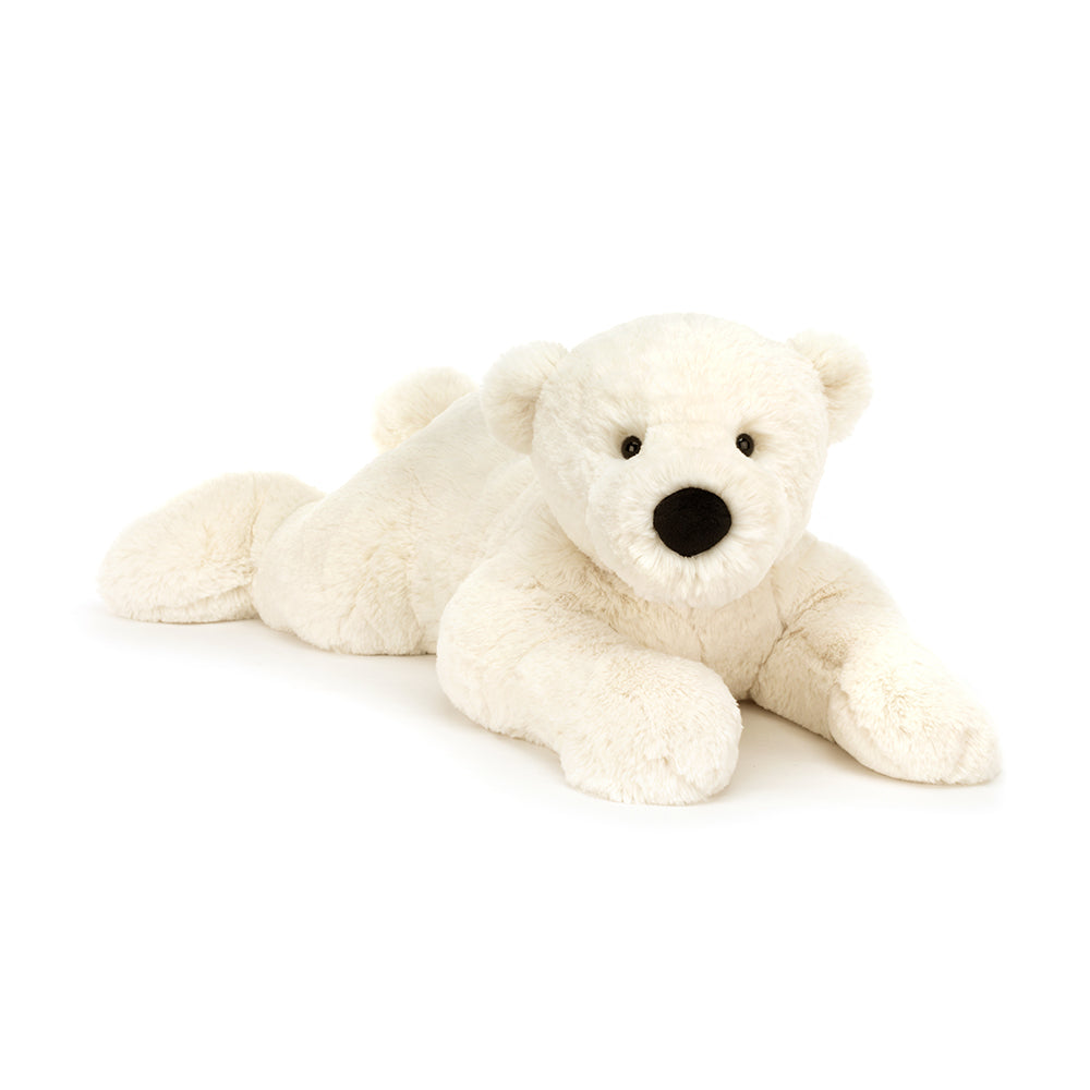 Jellycat Perry Polar Bear Lying