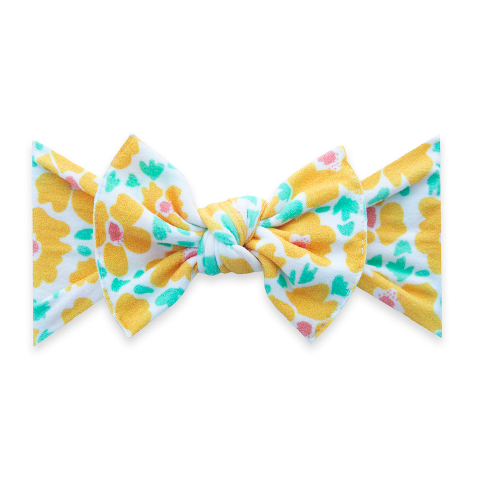 Baby Bling Bows Printed Knot Abstract Poppy