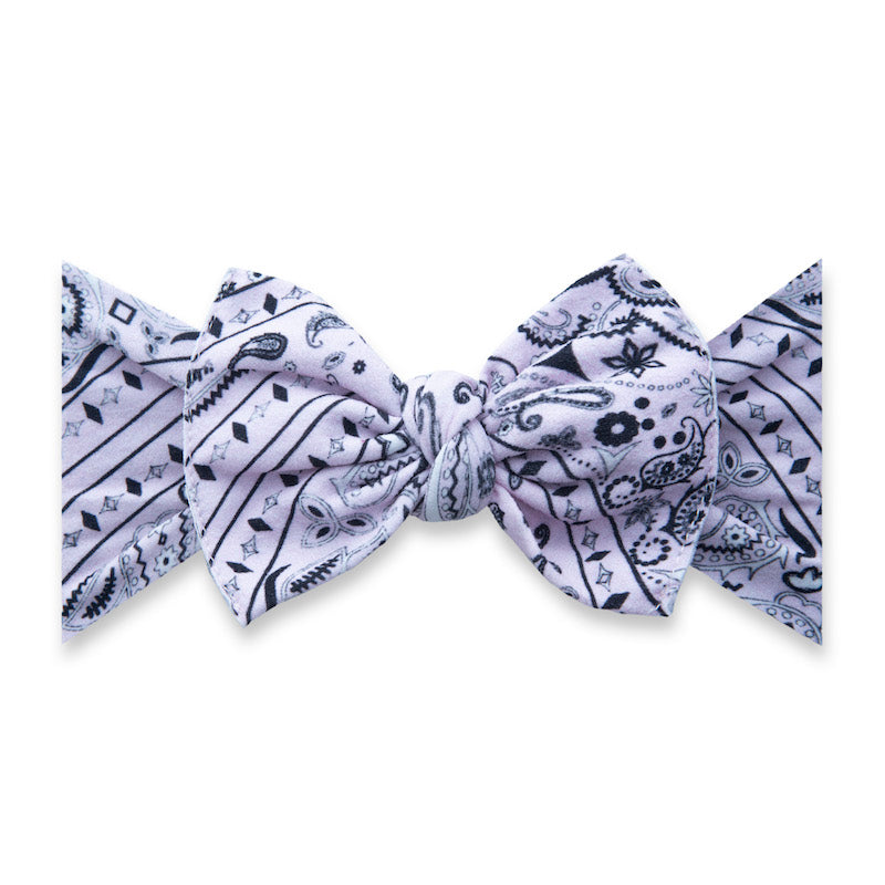 Baby Bling Bows Printed Knot - Rosie Bandana