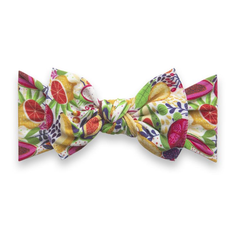 Baby Bling Printed Knot Headband - Avocado Fruit