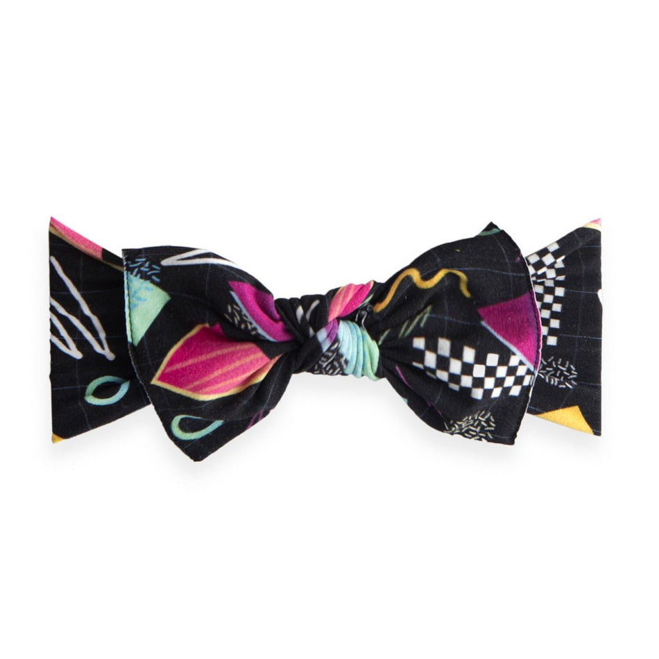 Baby Bling Bows Printed Knot Headband - Bayside High