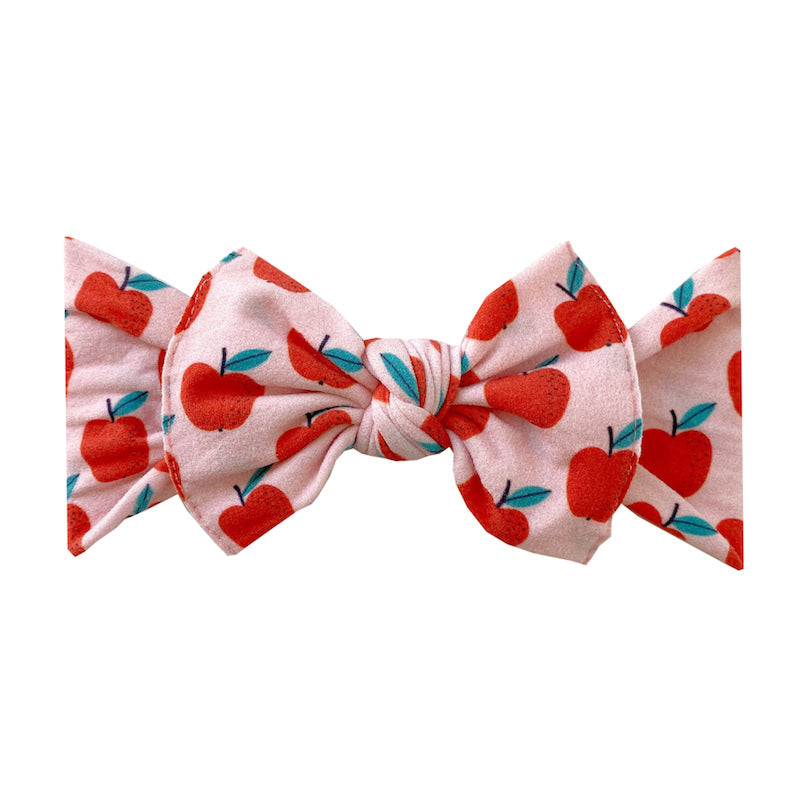 Baby Bling Bows Printed Knot Headband - Teachers Pet