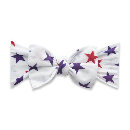 Baby Bling Printed Knot Headband - USA Stars