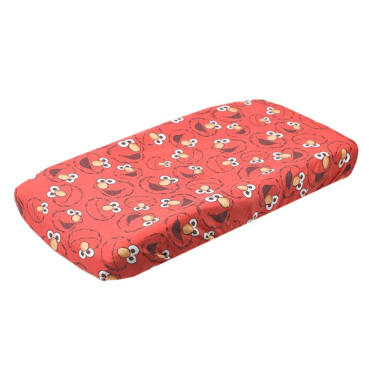 Elmo Knit Changing Pad Cover