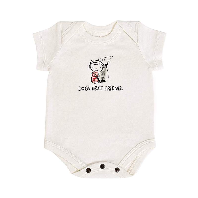 Finn & Emma Dog's Best Friend Bodysuit - 3-6 Months