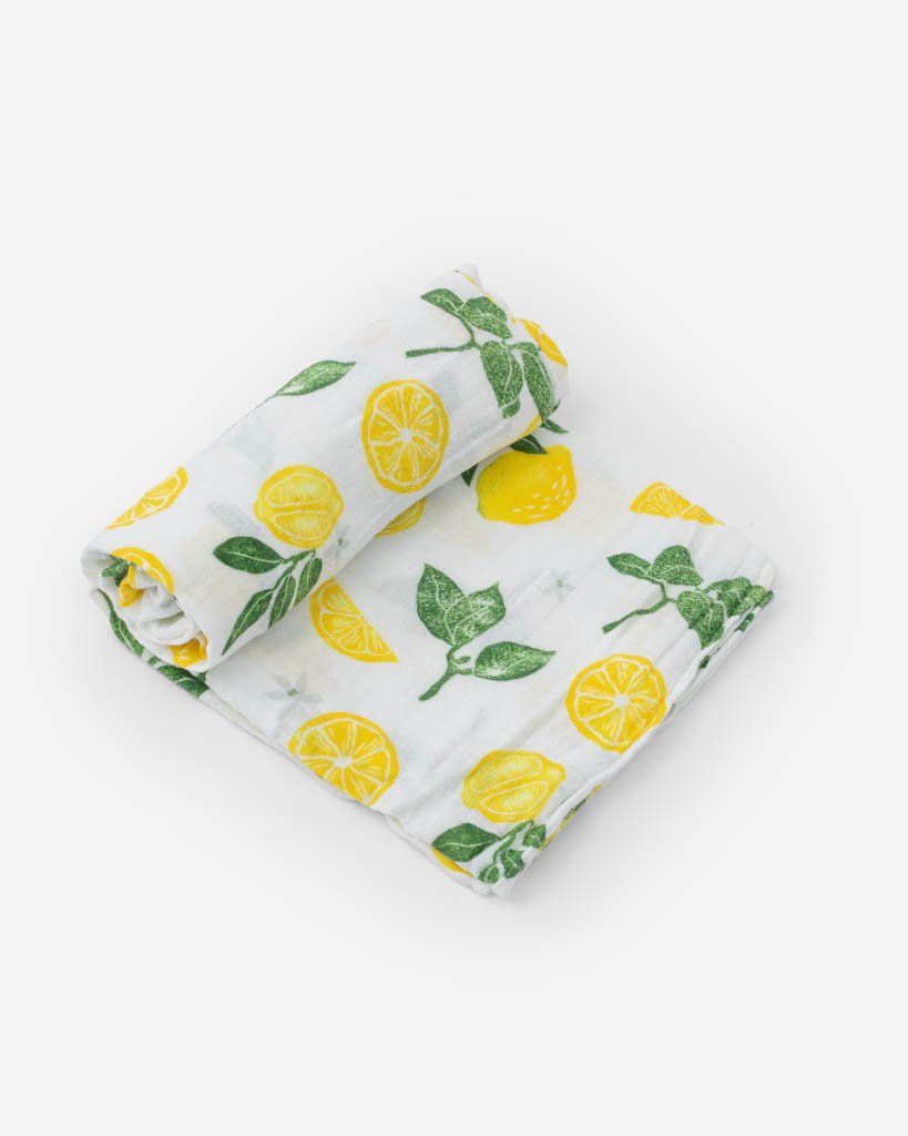 Little Unicorn Cotton Muslin Single Swaddle - Lemon Drop