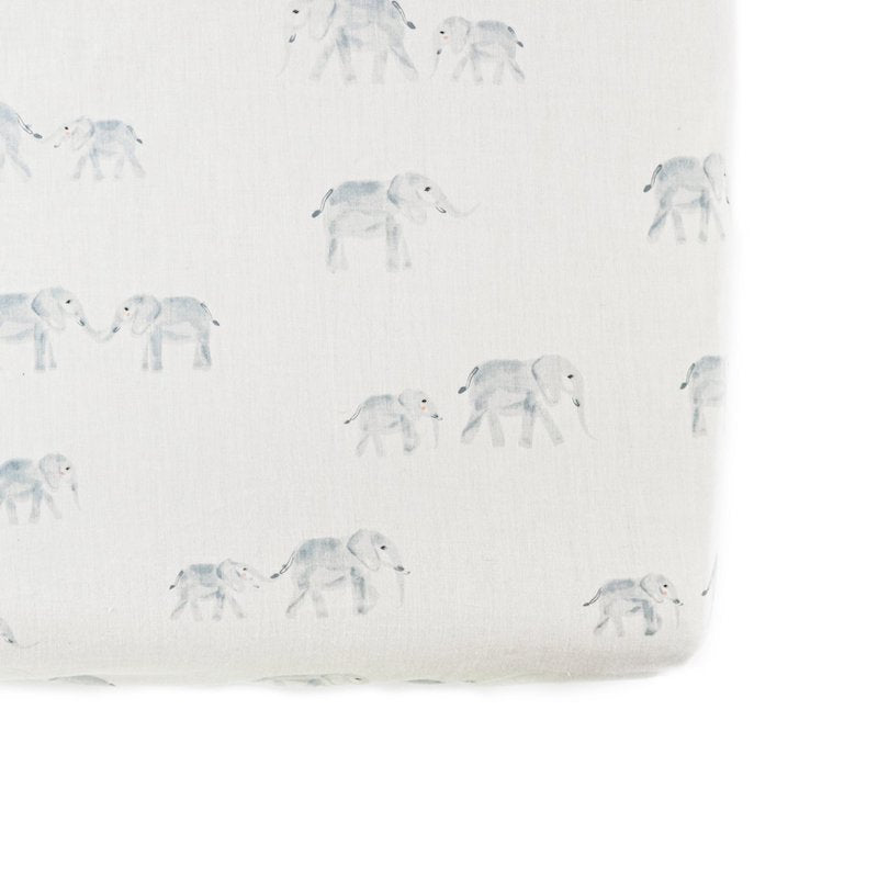 Petit Pehr Elephant Crib Sheet