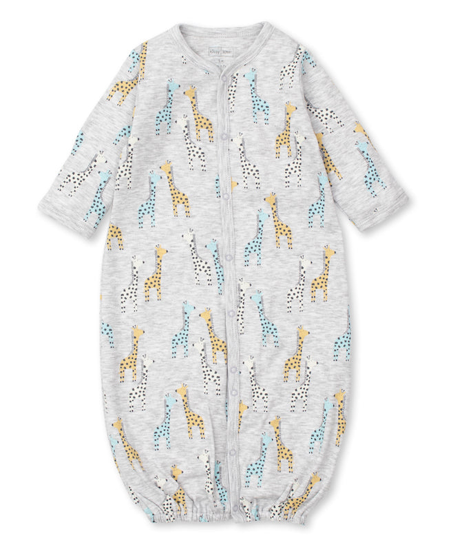 Giraffes Multi Blue Convertible Gown