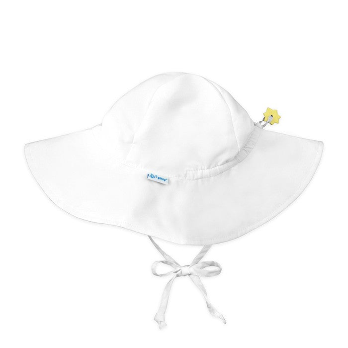 i Play Brim Sun Protection Hat  - 2T/4T in White