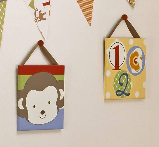 Cocalo Four Lil' Monkeys Wall Art