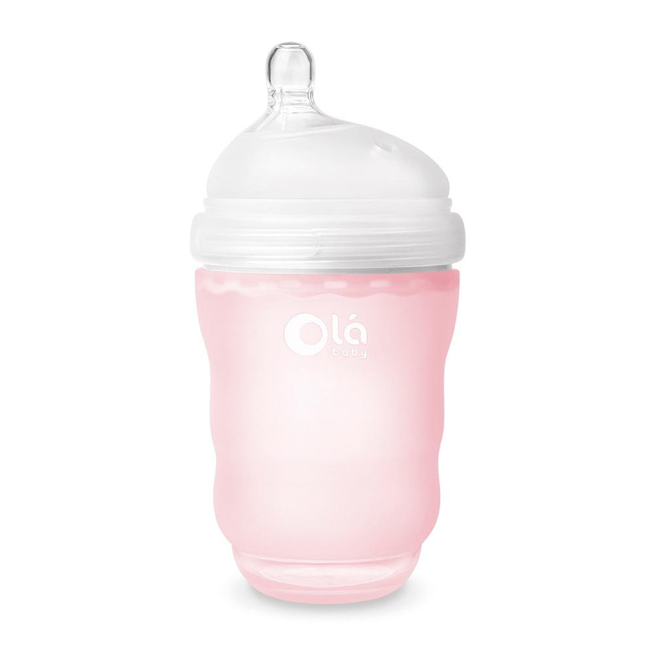 OlaBaby Gentle Bottle 8oz in Rose