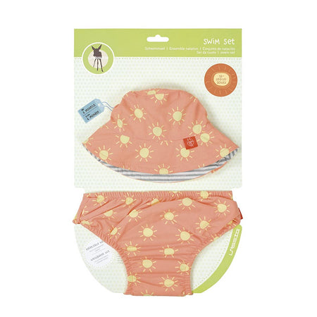 Lassig Splash & Fun Swim Diaper + Hat - Sun  - 12 Months