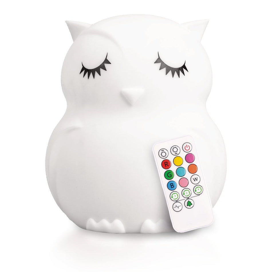 Lumipets Silicone Baby Night Light - Owl