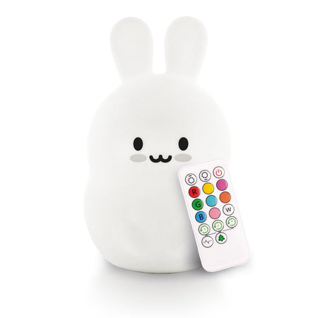 LumiPets Silicone Baby Night Light - Bunny