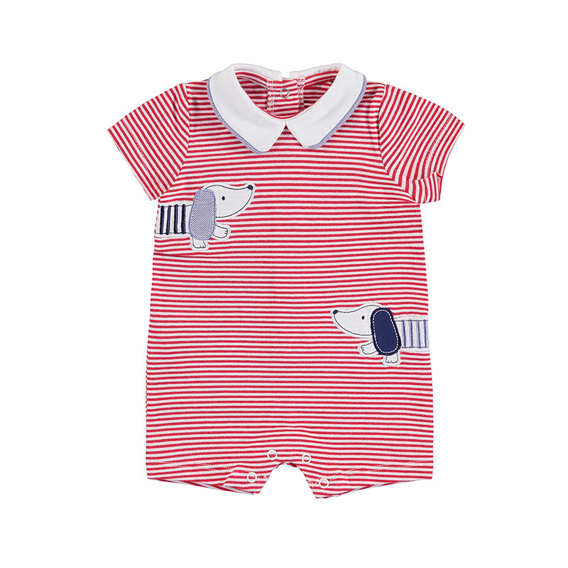 Newborn boy Bodysuit - Red