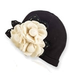 Mud Pie Tres Jolie Flower Hat, Flower
