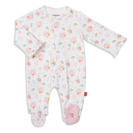 Magnetic Me Nottingham Floral Magnetic Footie in Newborn