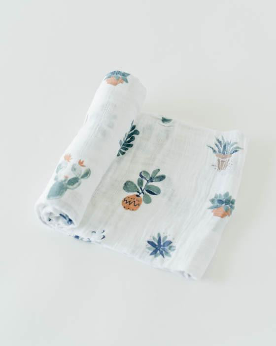 Little Unicorn Cotton Muslin Single Swaddle - Prickle Pots