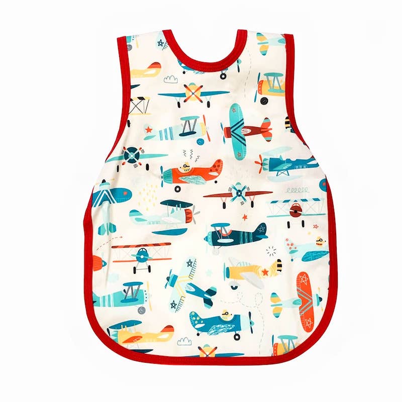 BapronBaby Retro Airplanes Toddler Bapron - 6m - 3T