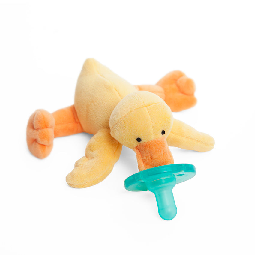 Wubbanub Infant Pacifier Baby Yellow Duck