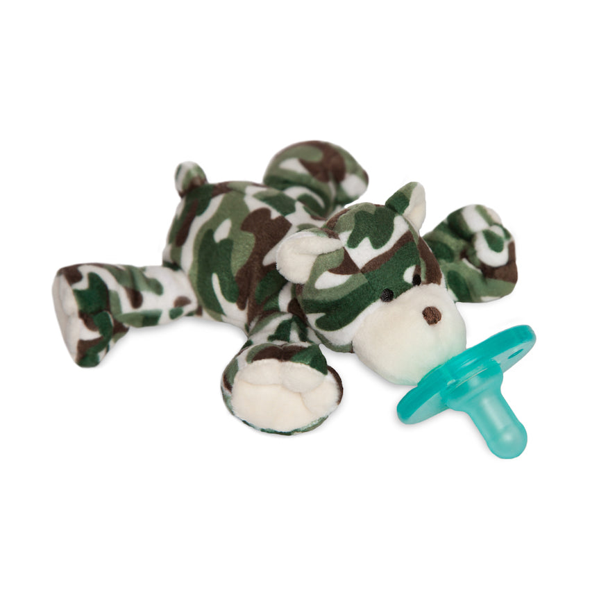 Wubbanub Infant Pacifier Camo Bear