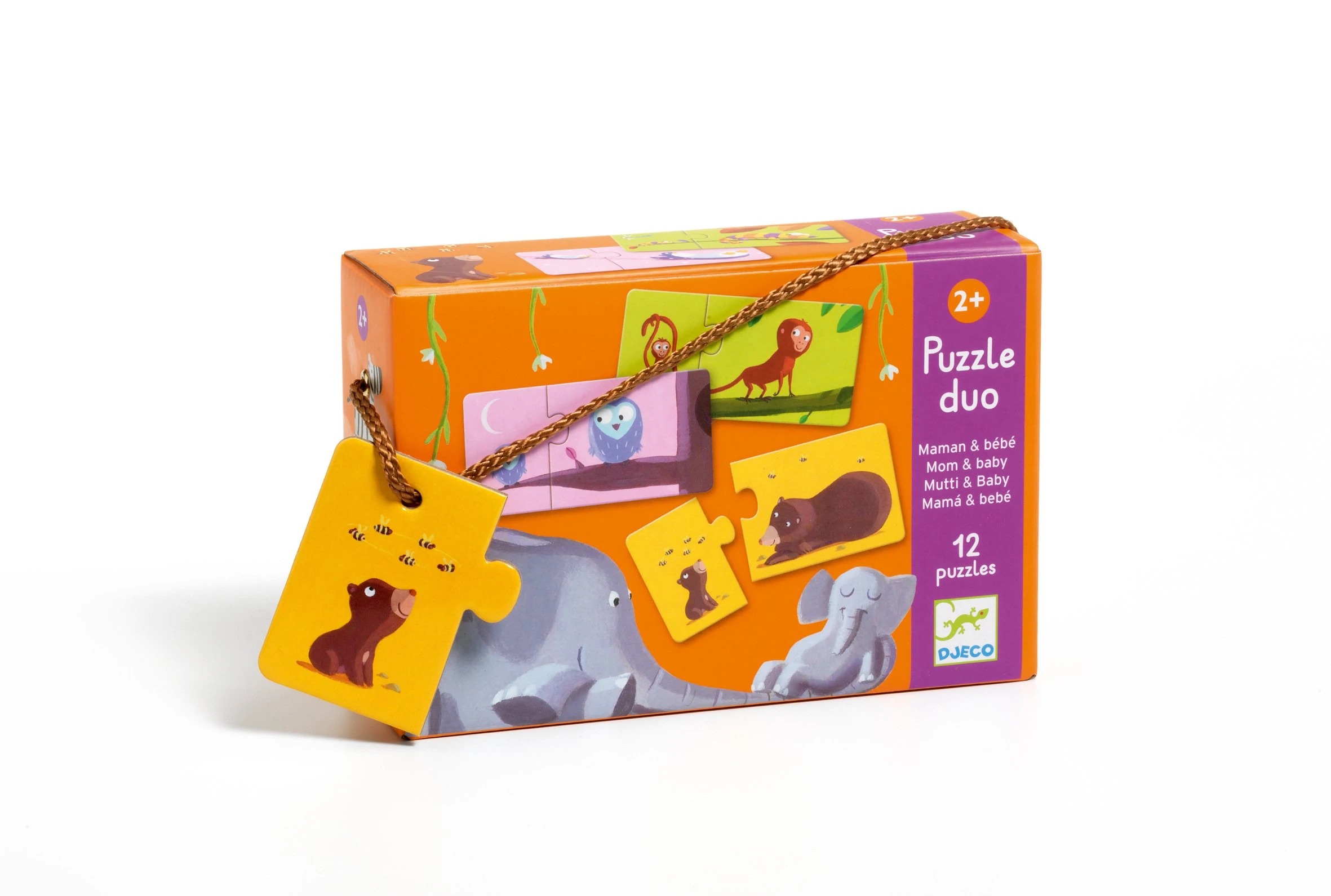 BabyPuzzli - puzzle 1 an à encastrement Djeco - 15,90€