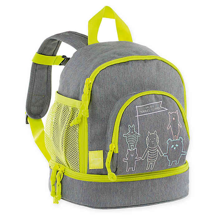 Lassig About Friends Mini Backpack - Grey - Destination Baby & Kids