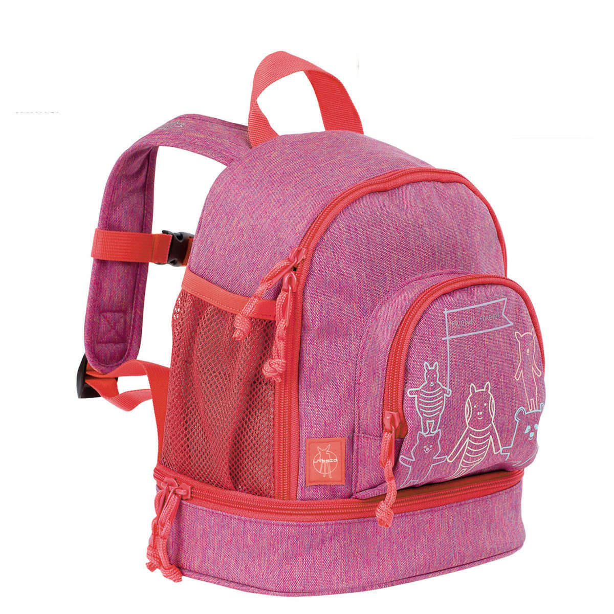 Backpack - Grey - Mini & Baby Friends Kids Lassig Destination About